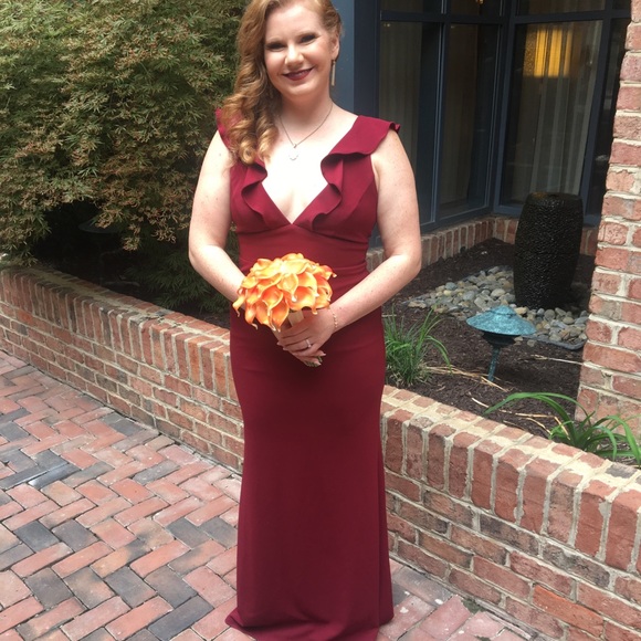 Lulus Dresses & Skirts - Lulu’s Perfect Opportunity Burgundy Maxi Dress